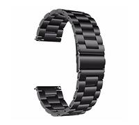 LUGEMA Reloj de acero inoxidable de liberación rápida Compatible con diesel fósil Dz Hombres Mujeres Watch Band Strap Strap Pulsera 18mm 20mm 22mm 23mm 24mm (Color : Black, Size : 20mm)