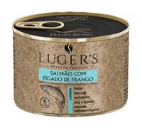 Luger's comida húmeda para gatos - Salmón e hígado de pollo - Cantidad: 185 g