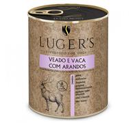 Luger's comida húmeda para perros - Venado y buey con arándanos - Cantidad: 800 g