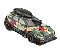 LUgez Coche Fundido a Escala 1/24 para Audi RS6 Avant Station Wagon Track, Modelo de Coche de Carreras de aleación, Modelo de Coche de Metal con Sonido y luz Vehículo Modelo Coleccionable (Color : A)