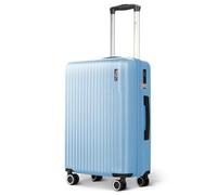 LUGG Vacay Maleta ABS con Bloqueo de sangría TSA, Mango de Carrito de Aluminio, Ruedas giratorias de 360°, Material Resistente al Agua y Duradero, Compatible con aerolíneas, Azul Celeste, 40x20x25cm