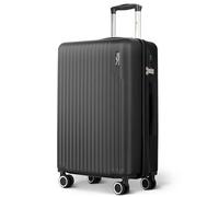 LUGG Vacay Maleta ABS con bloqueo de sangría TSA, mango de carrito de aluminio, ruedas giratorias de 360°, material resistente al agua y duradero, compatible con aerolíneas, sombra, 40x20x25cm, Maleta