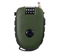 Luggage Cable Lock, Retractable 4-Digit Combination Wire Lock for School, Gym, Locker, Luggage, Suitcase, Helmet, Backpack, Camera, Kayak Security