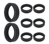 Luggage Caster Shoes 8pcs Silicone Wheel Cover Noise Reduction Protector | Silicone Luggage Caster Covers In Large And Small Sizes; 8 Pieces For Wheel Protection And Noise Reduction.