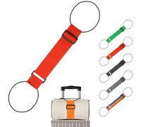 Luggage Connector Straps-Multi Use Strong Adjustable Luggage Connector Straps Adjustable Bungee for Securing & Stacking Easy to Carry Your Extra Bags Connect Two Suitcases (Red,1pcs)