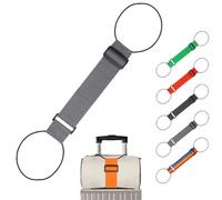 Luggage Connector Straps-Multi Use Strong Adjustable Luggage Connector Straps Adjustable Bungee for Securing & Stacking Easy to Carry Your Extra Bags Connect Two Suitcases (Gray,2pcs)