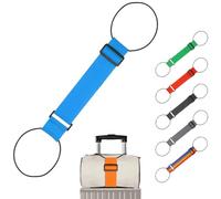 Luggage Connector Straps-Multi Use Strong Adjustable Luggage Connector Straps Adjustable Bungee for Securing & Stacking Easy to Carry Your Extra Bags Connect Two Suitcases (Blue,1pcs)