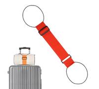 Luggage Connector Straps, Multi Use Strong Adjustable Luggage Connector Straps for Stacking & Easy Handling (Red,1pcs)