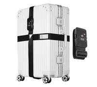 Luggage Straps - Adjustable Travel Bag Connector Straps Flexible Packing Accessories for Suitcases, Backpacks, and Carry-Ons for Plane, Train, Bus, and Outdoor Travel 20-34 Inches