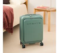 LUGGAGE STUDIO POCKET - Maleta Rígida De Policarbonato Apta Para Aerolíneas Low Cost Con Candado TSA Sage