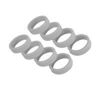 Luggage Suitcase Wheels Cover Silicone Noise Reducing Luggage Wheels Protector Cover Easy To Install Durable Silicone Material For Travel Accessories Home Use 8PCS (Grey)