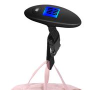 Luggage Weight Scale, Travel Digital Gauge, Portable Hangable Device, Compact Baggage Weighing Tool with Display Screen for Suitcase, Package, Airport, Trip, Carry-On, Shipping Use