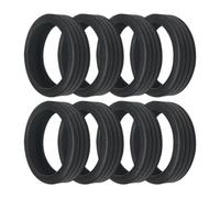 Luggage Wheel Covers, 8X Silicone Suitcase Protectors, Anti-Noise, Anti-Scratch Travel Accessories, Smooth Rolling, Wheel Protection for Airports and Outdoor Use