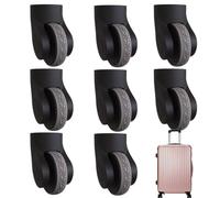 Luggage Wheel Protector Covers Silicone Silent Protective Cover Replacement | Silicone Luggage Wheels Silent Protective Cover Suitcase Protector Replacement Reduce Noise Travel Accessories Office