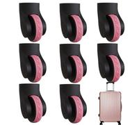 Luggage Wheel Protector Silicone Silent Protective Cover Replacement | Silicone Luggage Wheels Silent Protective Cover Suitcase Protector Replacement Reduce Noise Travel Accessories Office Chair
