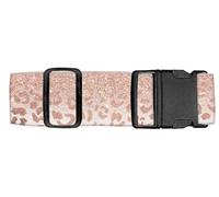 Luggitime Correas de Equipaje para Maletas, Accesorios de cinturón de Viaje, Bonita Correa de Maleta, Correa de cinturón de Equipaje Ajustable, Resistente con Hebilla de liberación rápida, Correa de