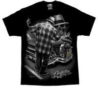 LUGUCHIF Perfection Homies Lowrider Chicano Art David Gonzales Graphic t Shirt