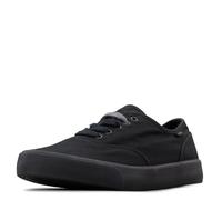 Lugz Lear Classic Canvas Sneaker, Zapatillas Hombre, Black, 41 EU Ancho