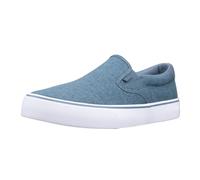 Lugz Men's Clipper Classic Slip-on Fashion Sneaker, Navy/White/Gum, Numeric_11