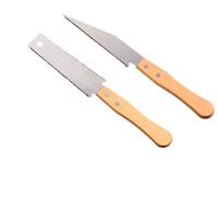 LUHOCIY 2 piezas de sierra japonesa de mano para madera, adecuada para la mejora de la casa y el corte tratado a mano, fácil de manejar