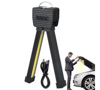 Luieonm Luz magnética para posar | Lámpara de gimnasio portátil impermeable para posar | Regulación de 7 grados, recargable, luz de trabajo plegable de 180 grados con gancho para jardinería al aire