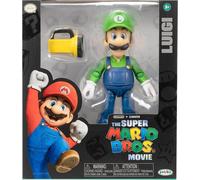 Figura Luigi Super Mario Bros La Película Articulada 13 cms