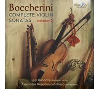 Luigi Boccherin Boccherini: Complete Violin Sonatas Volum (CD) (Importación USA)