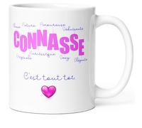 Luigi Collection Taza Humor Taza Mensaje Divertido Rigolo. Idea de regalo original para amiga y colega hermana y mujer para cumpleaños, Navidad, San Valentín. Sonríe desde el despertar.