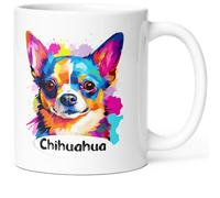 Luigi Collection Taza Perro Chihuahua Taza Mensaje Humor Divertido Raza Animales. Idea de regalo original y guapo amigo,hombre,mujer,niño,colega para cumpleaños,Navidad,San Valentín. Sonríe,Mug 823