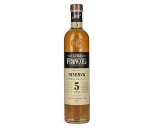 Luigi Francoli Grappa del Piemonte Riserva 5 Anni 41,5% Vol. 0,7l