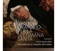 Luigi Rossi Luigi Rossi: Oratorio Per La Settimana Santa (CD) (Importación USA)