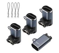 LUIRSAY Adaptador de Carga USB-C a Watch, 4 Unidades, Cargador para Fenix 8/7/7X/7S/6/E, Forerunner Serie, Vivoactive 5/4S, Instinct, Epix Pro, Tactix, Venu 3/3S/2S/SQ