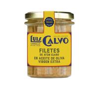 Luis Calvo Filetes de atún claro en aceite de oliva virgen extra 180g