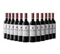 Luis Cañas - Vino Tinto con D.O. Rioja - Crianza - Variedad de Uva Tempranillo, Garnacha, Graciano, Mazuelo, Viura y Rojal - Notas Afrutadas - Incluye Caja Cartón - 12 Botellas de 75 cl