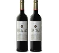 Luis Cañas - Vino Tinto con D.O. Rioja - Reserva - Variedad de Uva Tempranillo y Graciano - Notas de Fruta Negra - Reposo en Barricas de Roble Francés y Americano - Sin Estuche - Botella de 75 cl