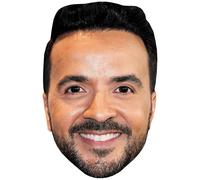 Luis Fonsi (Smile) Big Head. Máscara más grande que la vida.