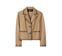 LUISA CERANO Chaqueta de cuero beige | 40