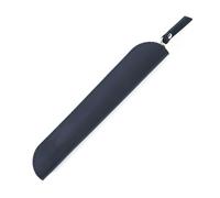 LUISAS Estuche De Cuero Estuche Protector de Cuero Simple Mini Retro Pen Stylus Estuche de bolígrafo Lindo Compacto (Color : Schwarz, Size : 19.5x3cm)