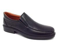 Luisetti 0104 Zapatos Mocasines Piel Negra - 42