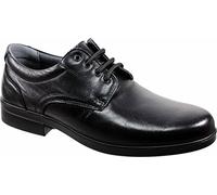 Luisetti 26853 Negro - Zapato Cordones Piel Profesional Fabricado en españa (45 EU, Negro)