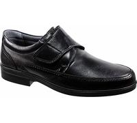 Luisetti 26854 Negro - Zapato Velcro Piel Profesional Fabricado en España (45 EU, Negro)