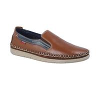 Luisetti Mocasín urbanita Estilo Kiowa, mocasín Cosido a manoefecto Guante. Máximo Confort en Tus pies MOCASÍN Andry 29505NC Talla 42 Color COÑAC
