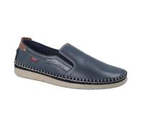 Luisetti Mocasín urbanita Estilo Kiowa, mocasín Cosido a manoefecto Guante. Máximo Confort en Tus pies MOCASÍN Andry 29505NC Talla 46 Color Marino