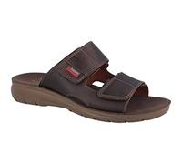 Luisetti Sandalias Abiertas con velcros para Hombre Sandalia Ocean 34101GS Talla 41 Color Cafe