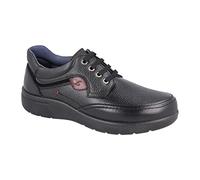 Luisetti Zapato Casual con Cordones para Hombre, confeccionado en Piel Natural 100% Vacuno Zapato Street 31011NA Talla 40 Color Negro