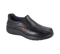 Luisetti Zapato Casual de Estilo Mocasin para Hombre, confeccionado en Piel Natural 100% Vacuno MOCASÍN Street 31001ST Talla 39 Color Negro