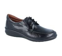 Luisetti Zapatos Profesionales de Uso intensivo para Mujer Zapato Confort Lady 0303 Talla 36 Color Negro