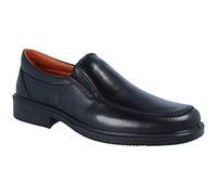 Luisetti Mocasines de Trabajo para Hombre Zapato Confort Step 0102 Talla 43 Color Negro