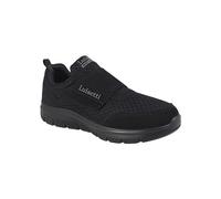 Luisetti Producto Vegano. Zapato Deportivo Rest Walking con Textil última generación y Suela de Poliuretano Ultraligera Zapato Deportivo Runner 31104ST Talla 40 Color Negro