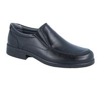 Luisetti Zapatos clásico de Piel para Hombre Zapato Derbys 26850ST Talla 45 Color Negro